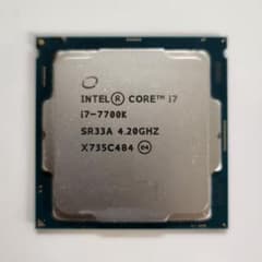 Intel Core i7-7700K，LGA1151，動作不明のサムネイル