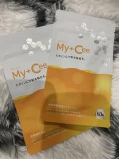 My+Cee ビタミンCサプリメント 60粒　2袋のサムネイル