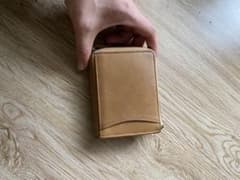 専用牛皮　ミニ財布のサムネイル