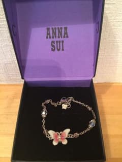 たー様専用  ANNA SUI  ブレスレット  白蝶々のサムネイル