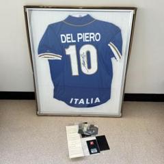 デルピエロ　イタリア代表　直筆サイン入りユニフォーム　証明書付 デルピエロ イタリア代表 直筆サイン入りユニフォーム 証明書付