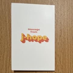 j-hope メッセージカード BTSのサムネイル