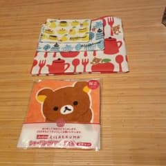 リラックマタオルハンカチ＆ポーチセット - メルカリ