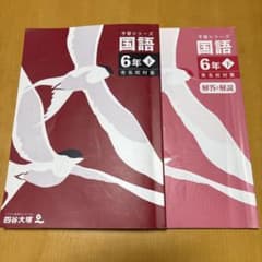 四谷大塚 予習シリーズ 国語 6年下 有名校対策 書き込みなしのサムネイル