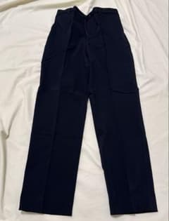 グローバルワーク　ストレッチパンツ　ネイビーのサムネイル