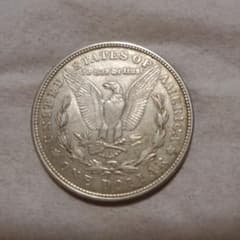 1921 Morgan Silver Dollar 米国銀貨のサムネイル