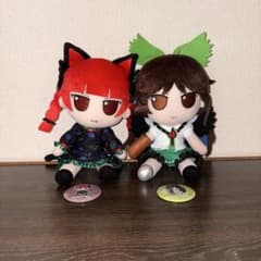 東方Project ぬいぐるみシリーズ79・80 ふもふもりん。ふもふもうつほ