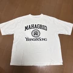 MAHAGRID x YOUNGER SONG コラボ Tシャツ ホワイト XL