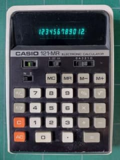カシオ CASIO 121-MR 計算機 電卓 蛍光のサムネイル