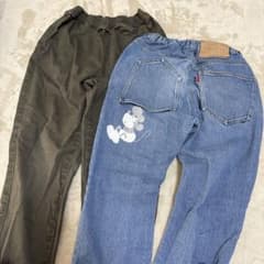 140cm キッズ ロングパンツ 2点セット