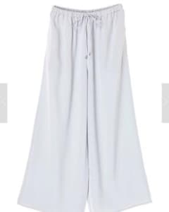 【タグ付き新品】LEE掲載☆とろみワイドパンツのサムネイル