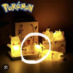 ポケモン ピカチュウ ルームライト 寝そべりのサムネイル