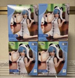 Re:ゼロから始める異世界生活 Yumemirize レム～大熊猫～ 4点セット