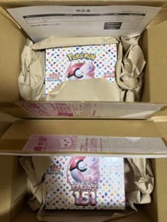 ポケカBOX】まとめ売り ポケモンカード151 横浜記念デッキピカチュウ