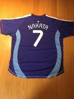 ユニフォーム 日本代表 中田英寿 サッカーのサムネイル