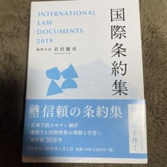 国際条約集 2019年版のサムネイル