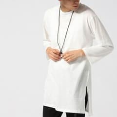 HARE サイドスリットロングカットソー七分袖 Smallのサムネイル