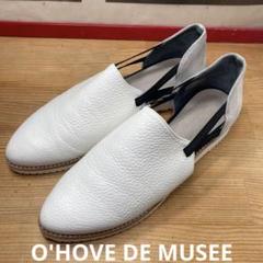 O'HOVE DE MUSEE 本革レザーセパレートスリッポン 日本製