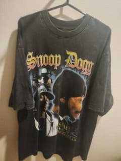 Snoop Dogg ラップTシャツ Lサイズ ヴィンテージ風 ウォッシュ加工のサムネイル