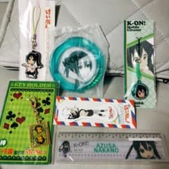 けいおん！中野梓 キーホルダー 定規 ストラップ まとめ - メルカリ