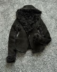 LGB fur シープレザーパーカー リバーシブル LGB fur シープレザーパーカー リバーシブル - メルカリ