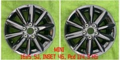 MINI 純正16x5.5J IS 46 PCD114.3,2本ハブ径:67ミリ - メルカリ