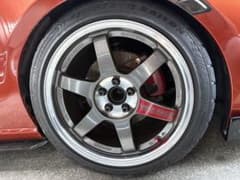 レイズ　TE37SL 8.5J+4517インチ　ホイールのみ4本！のサムネイル