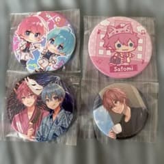 すとぷり さとみくん ころんくん 缶バッジ✖️4 - メルカリ