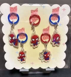スパイダーマン アクリルキーホルダー 5個セットのサムネイル