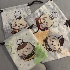ちいかわ ココス コラボ 巾着袋 4種セットのサムネイル