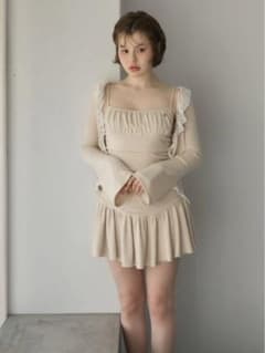 ワンピース Lilith gather set dress andmary アンドマリー ワンピース Lilith gather set dress - メルカリ
