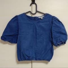 パフスリーブトップス デニムのサムネイル