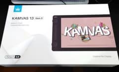HUION 液タブ Kamvas 13（Gen 3） 13型 スタンド付き 黒 - メルカリ