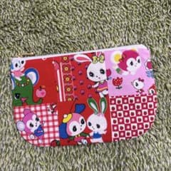 れおれおに様専用(◡‿◡*)パッチワークポーチ　赤系✖️黄色系のサムネイル