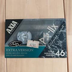 【新品未使用品】AXIA PS-IIx 46 TYPE II カセットテープ