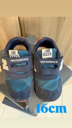New Balance 996 キッズスニーカー 16cmのサムネイル