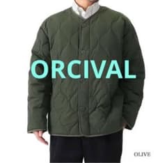 ORCIVAL（オーシバル）リモンタナイロン ノーカラー キルティングジャケットのサムネイル