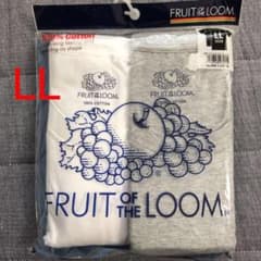 [新品未使用]FRUIT OF THE LOOMTシャツ　メンズ　丸首　無地2枚のサムネイル