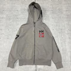 HELLY HANSEN リアビュー ジップパーカー アームロゴ ヘリーハンセン 