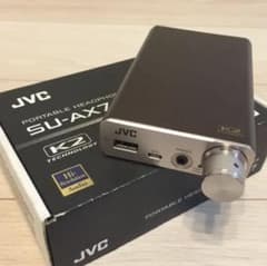 JVC ポータブルヘッドホンアンプ SU-AX7のサムネイル