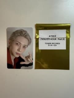 ATEEZ GOLDEN HOUR Part.5 ヨサン タワレコラキロト - メルカリ
