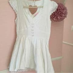 専用　♡くり抜きロンパースワンピのサムネイル