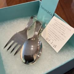 Tiffany & Co. ベビー用フォーク スターリングシルバー - メルカリ