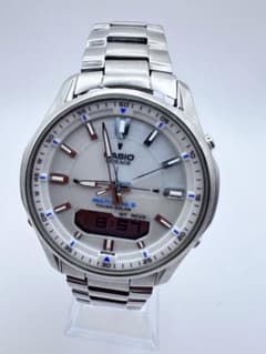 美品　CASIO カシオLCW-M100T デジアナ文字盤 ソーラー腕時計のサムネイル