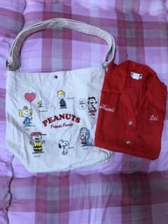ボーリングシャツ　スヌーピーバック　セットのサムネイル
