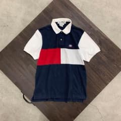 7SM1 트리코 컬러 배색 반소매 폴로 셔츠 임포트 헌 옷 used