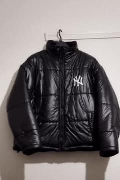 MLB ¥17,380 リバーシブル ボア ダウン ジャケット ヤンキース NY 