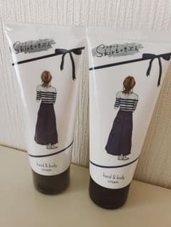【新品未使用】ハンドクリーム 2本セット！ H＆Bクリーム ♡スカートの気分♡のサムネイル