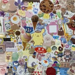 大量 フレークシール 100枚 紙モノ 紙もの おすそ分け 1 - メルカリ