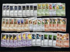 ポケモンカード PCG ランダム構築スターター ノーマルバラ45枚のサムネイル